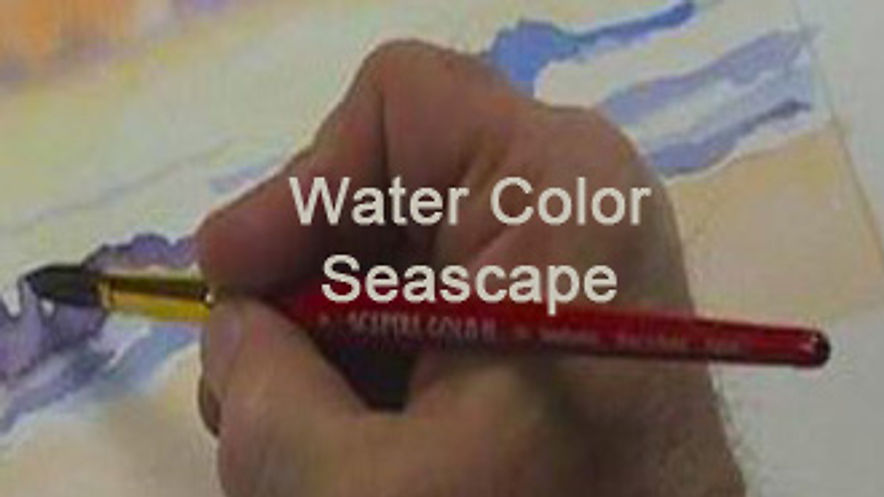 Seascape Demo in  Water Color